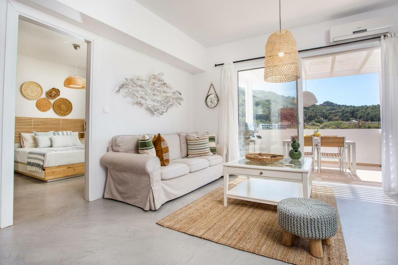 Euphoria Luxury Apartment Faliraki Bagian luar foto