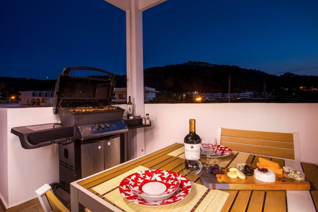 Euphoria Luxury Apartment Faliraki Bagian luar foto