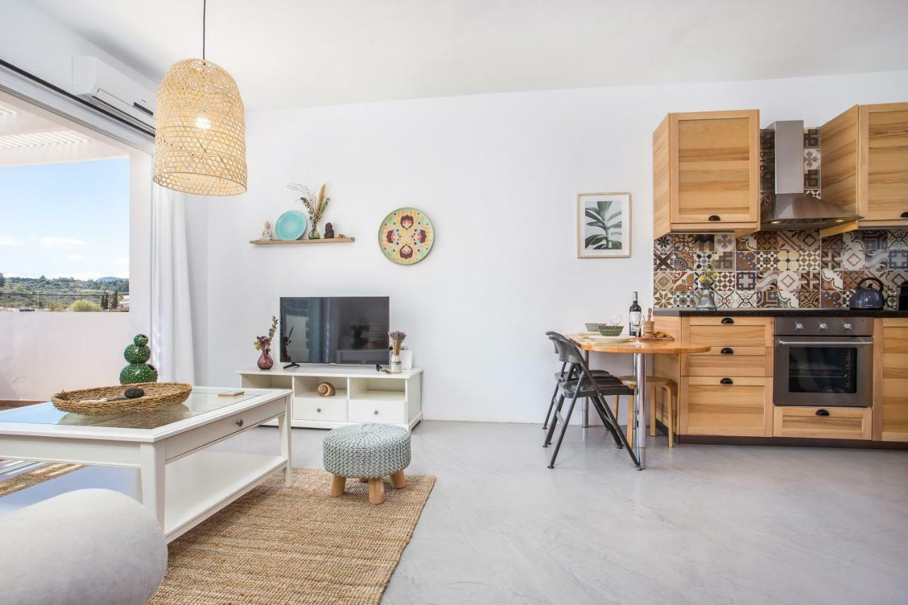 Euphoria Luxury Apartment Faliraki Bagian luar foto